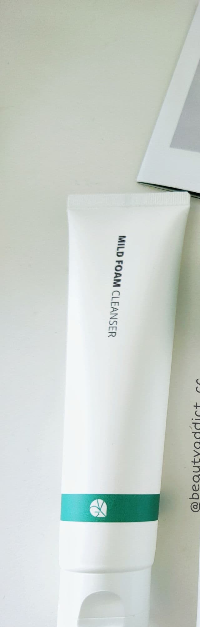 The Vegan Glow Mild Foam Cleanser review photo by beautyaddictcc