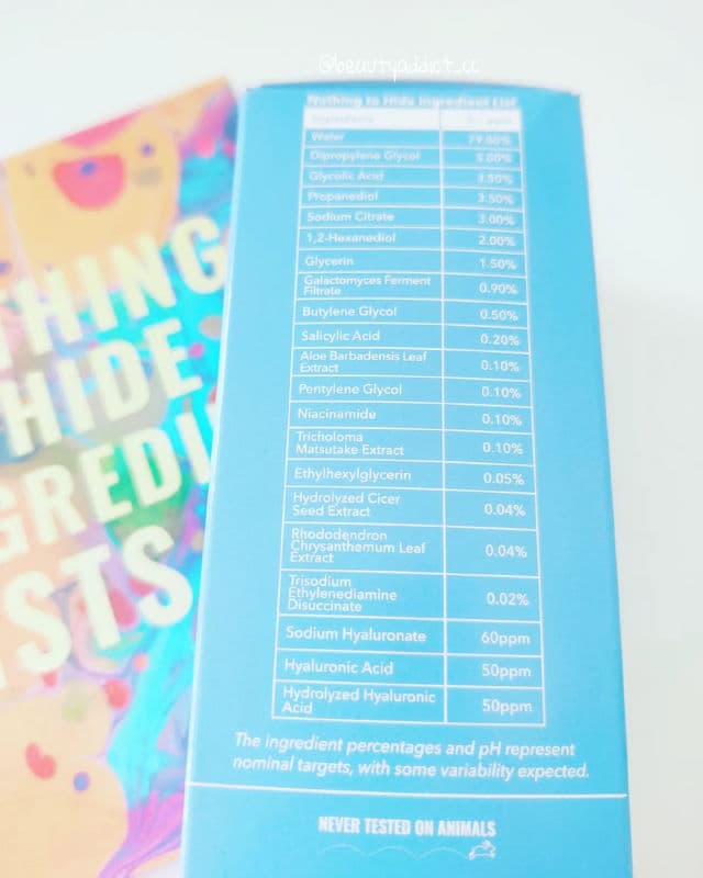 Good Molecules Glycolic Exfoliating Toner review photo by beautyaddictcc