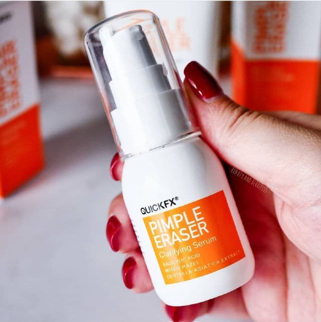 QUICK FX Pimple Eraser Clarifying Serum review photo by beautyandberriesss
