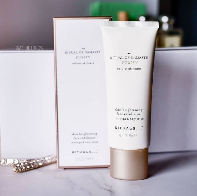Rituals Skin Brightening Face Exfoliator review photo by beautyandberriesss