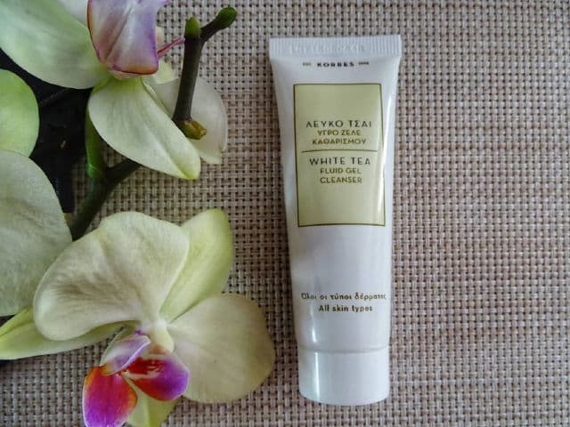 Korres White Tea Facial Fluid Gel Cleanser review photo by beautyfriya