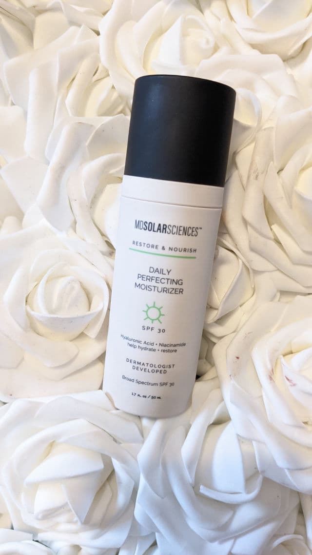 MDSolarSciences Daily Perfecting Moisturizer SPF 30 review photo by beautyherway