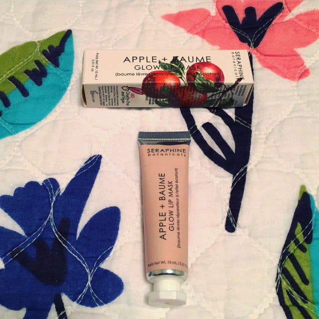 Seraphine Botanicals Apple + Baume - Glow Lip Mask review photo by beautyreviewqueen
