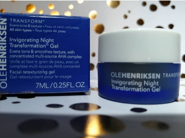 Ole Henriksen Invigorating Night Transformation Gel review photo by beautywithdanni