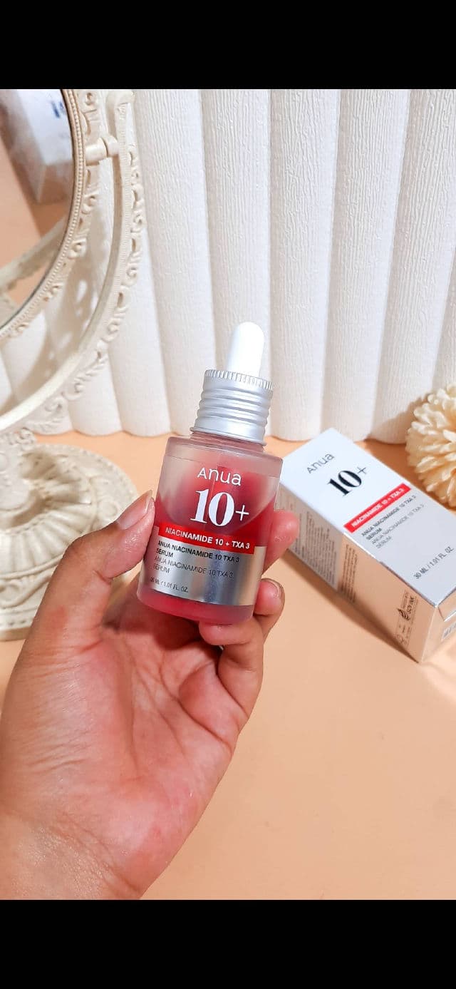ANUA Niacinamide 10% + TXA 4% Dark Spot Correcting Serum review photo by yasintanurlailaa