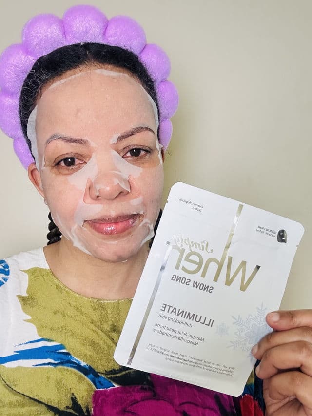 When Snow Song Illuminate Ultra-Soft Cotton Linter Bemliese Sheet Mask review photo by Lingua