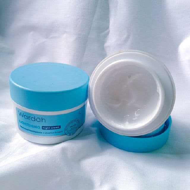 Wardah Lightening Night Cream Advanced Niacinamide review photo by bernika16