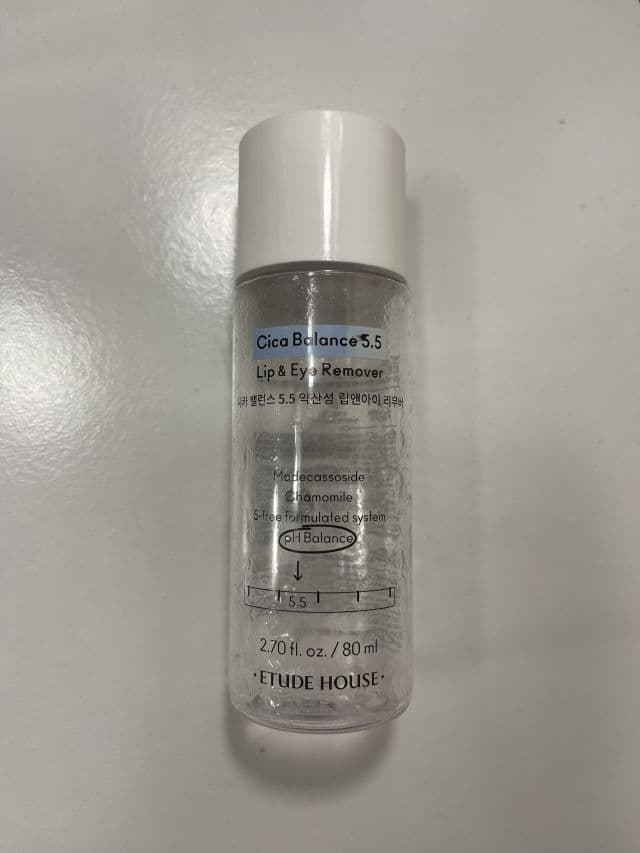 ETUDE Cica Balance 5.5 Lip & Eye Remover review photo by berryfleur