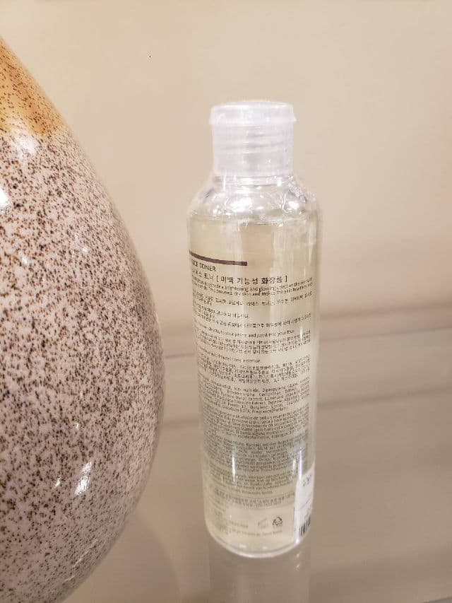 Orjena Rice Toner review photo by Jackies