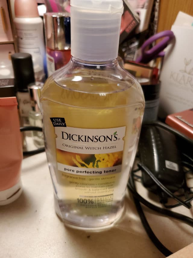 Dickinson's Original Witch Hazel Pore Perfecting Toner review photo by bkasee66