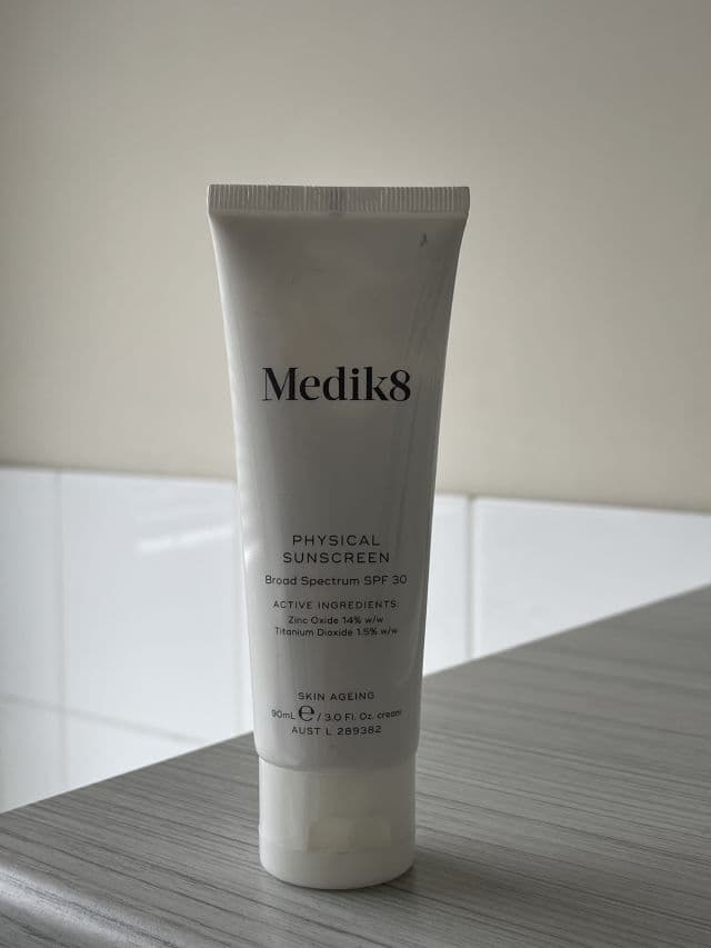 Medik8 Physical Sunscreen review photo by Blaine
