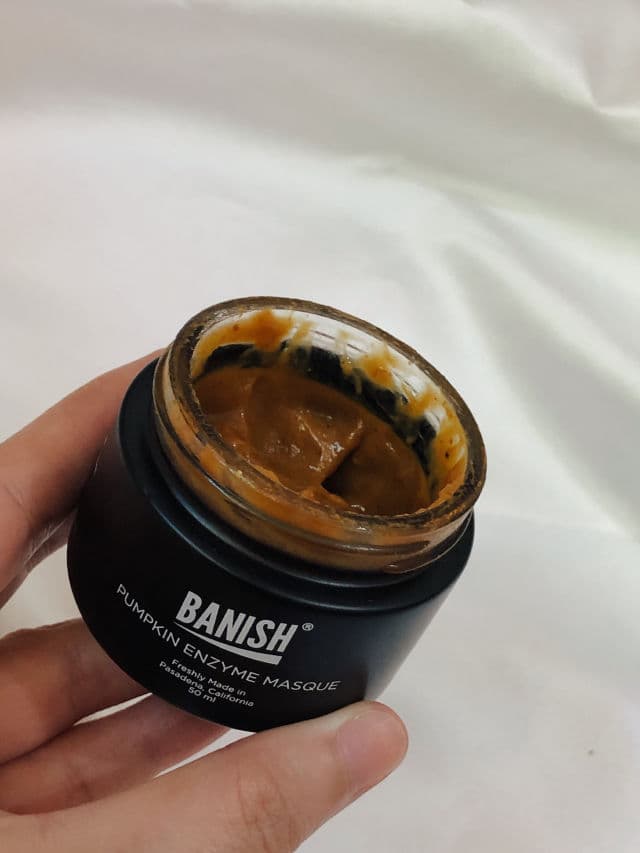Banish Pumpkin Enzyme Mask review photo by maliaperks