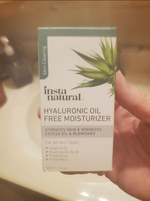 InstaNatural Hyaluronic Oil Free Moisturizer  review photo by beautybonnebeth