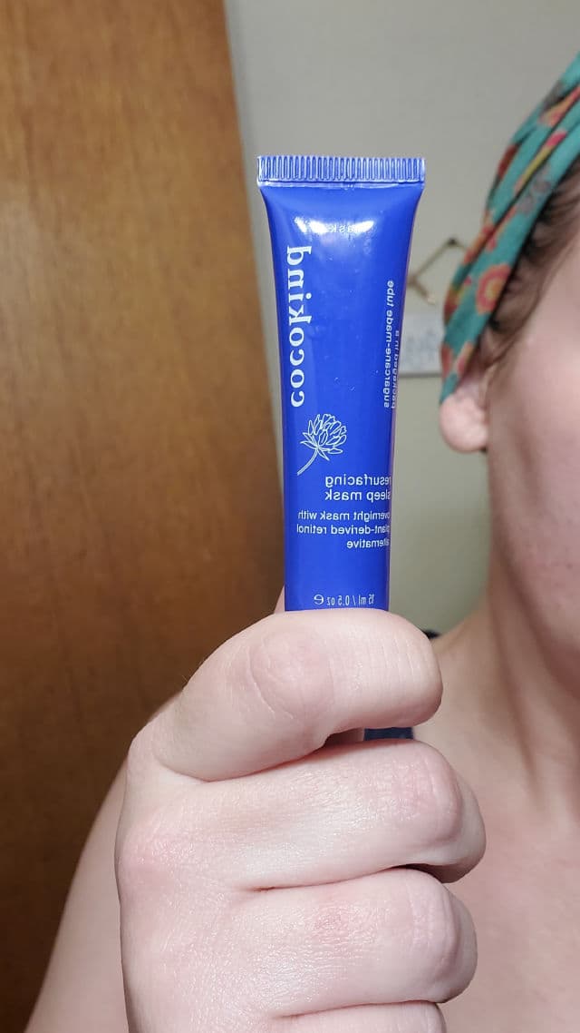 Cocokind Resurfacing Sleep Mask review photo by beautybonnebeth