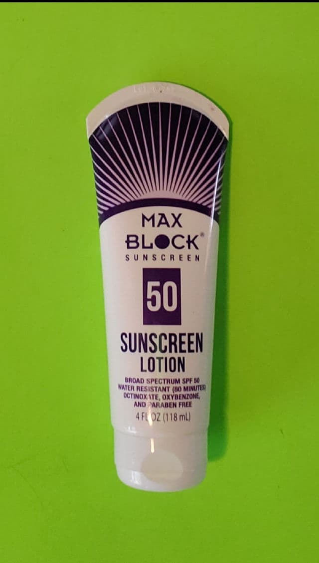 Max Block 50 SPF Sunscreen Lotion review photo by beautybonnebeth