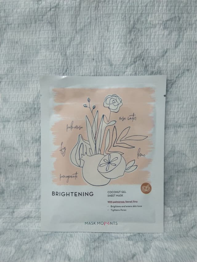 Mask Moments Brightening Coconut Gel Sheet Mask review photo by bornfreeeee
