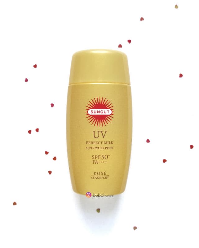 Kose Suncut Perfect UV Milk SPF50+ PA++++ review photo by bubblyvivi