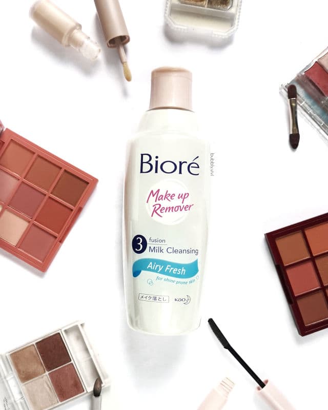 Biore 3 Fusion Milk Cleansing Makeup Remover (Airy Fresh) review photo by bubblyvivi