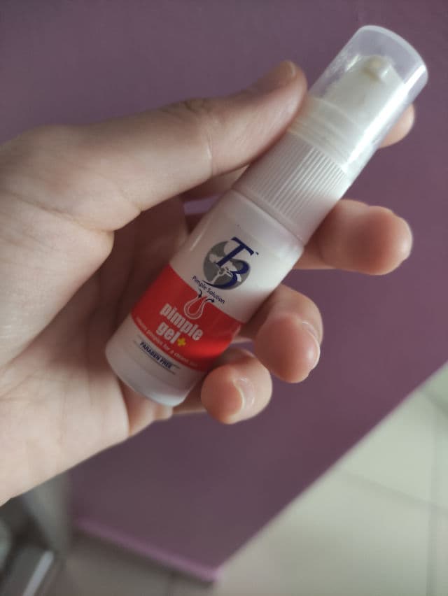 T3 Pimple Gel Plus review photo by burgerlyn