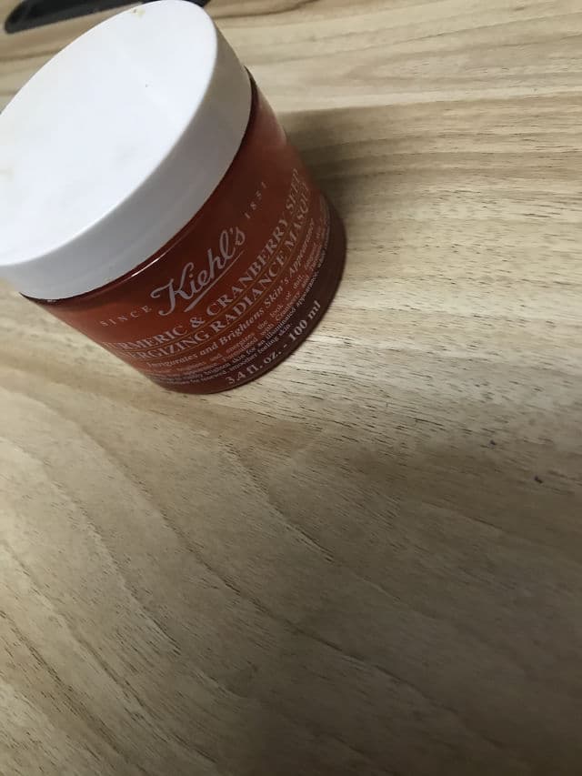 Kiehl's Turmeric & Cranberry Seed Energizing Radiance Mask review photo by bushraa