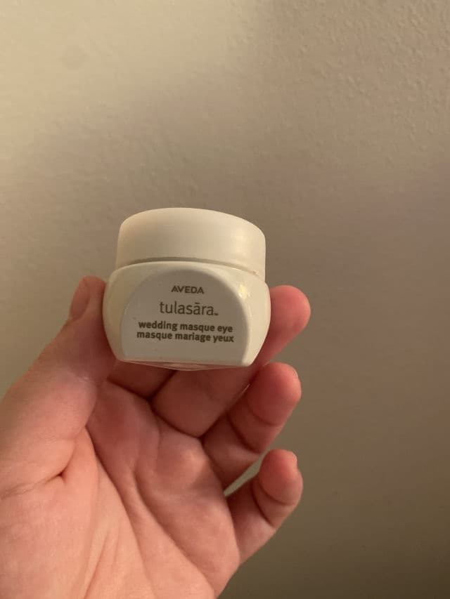 Aveda Tulasara™ Brightening Sleeping Eye Masque review photo by butfirstproduct