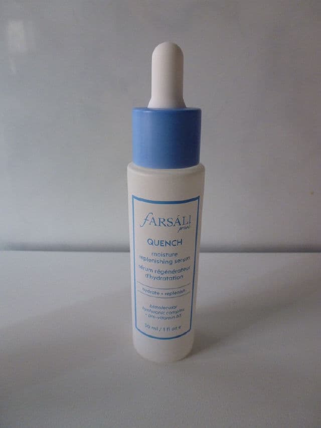 Farsáli Quench Moisture Replenishing Serum review photo by byGlitterSC