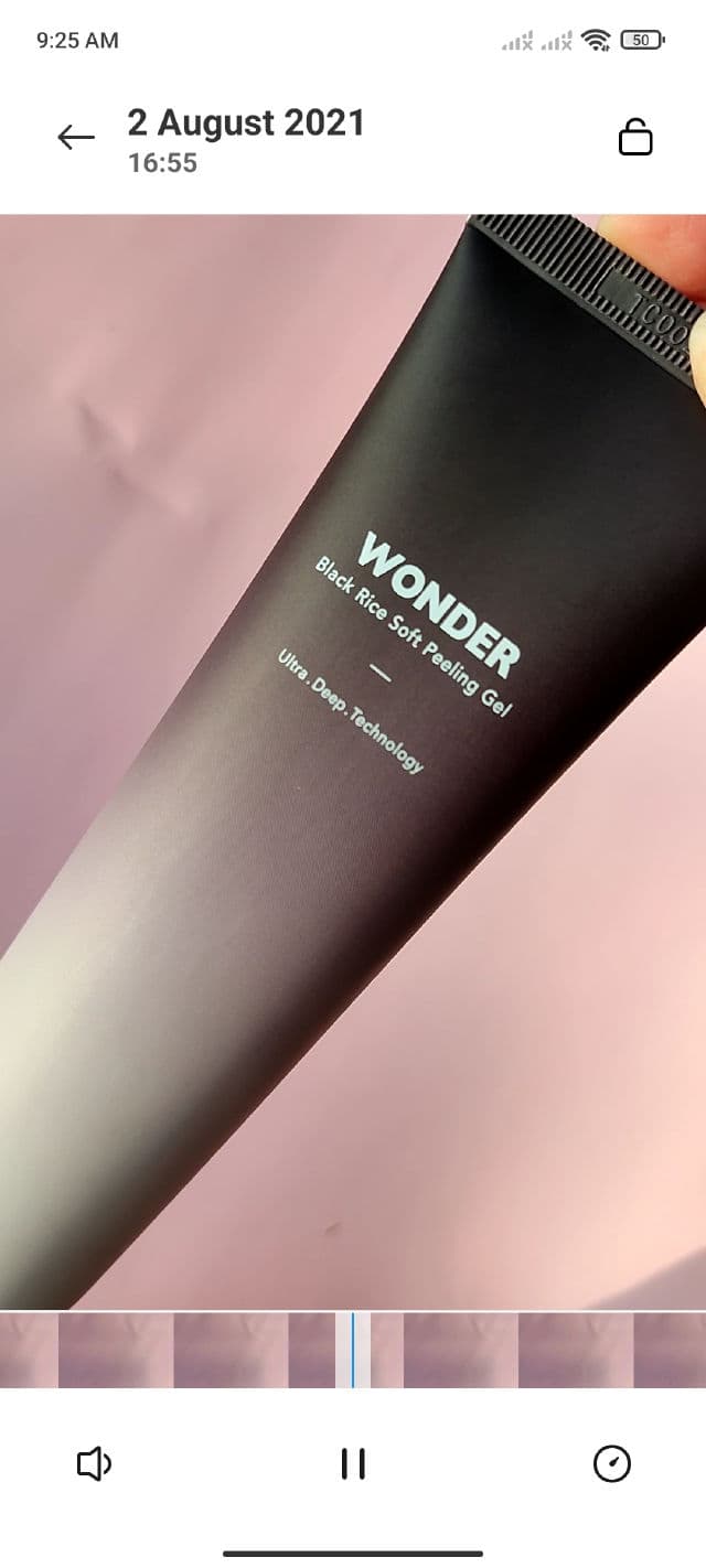 HaruHaru WONDER Black Rice Soft Peeling Gel review photo by byalliahmae