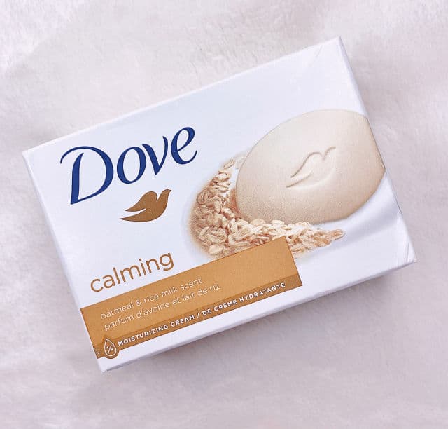 Dove Calming Oatmeal & Rice Milk Scent Beauty Bar review photo by byjialin