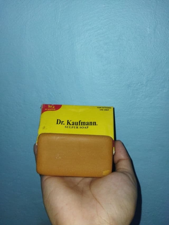 Dr. Kaufmann Sulfur Soap for Dual Skin Protection review photo by bynana