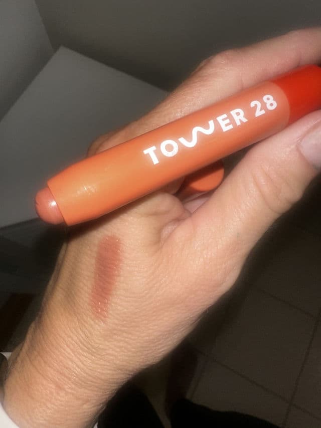 Tower 28 Beauty JuiceBalm Tinted Lip Balm - Drink review photo by corfor15