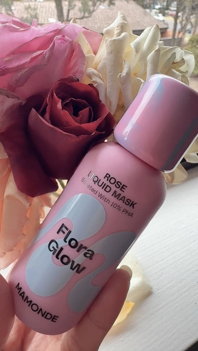 Mamonde Flora Glow Rose Liquid Mask review photo by Tashy