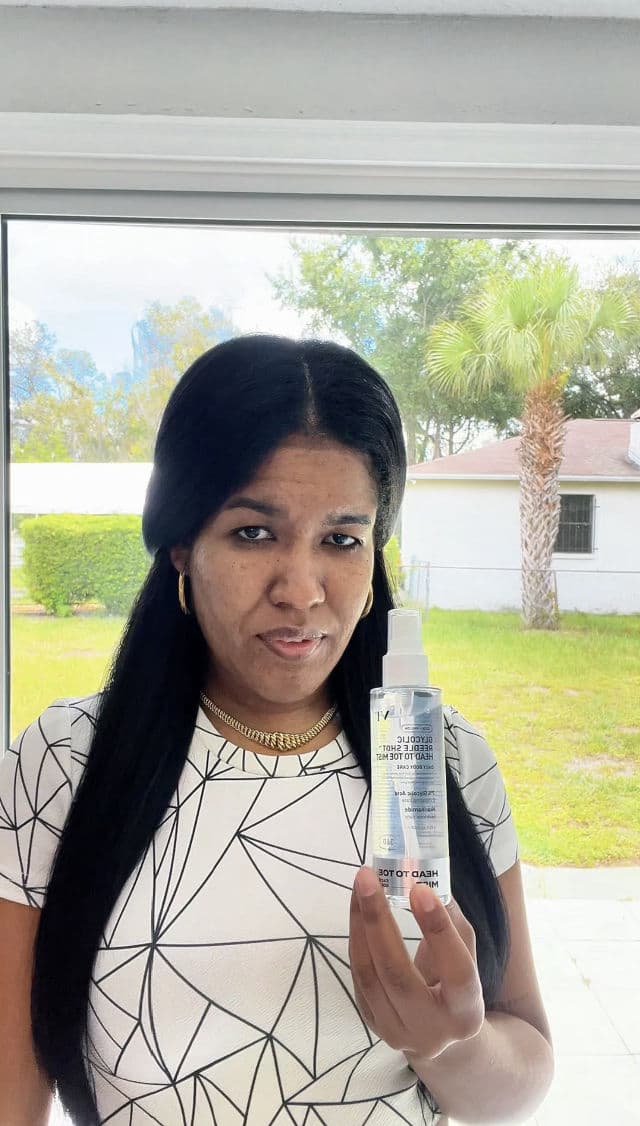 VT COSMETICS Glycolic Reedle Shot Head to Toe Mist review photo by Liubis