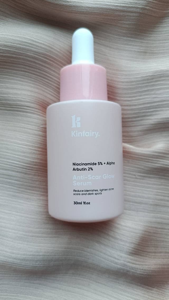Kinfairy Niacinamide 5% + Alpha Arbutin 2% Anti-Scar Glow Serum review photo by Jamalia