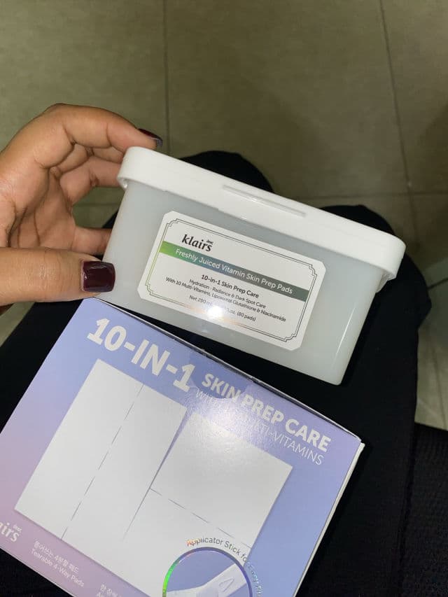 Dear, Klairs Freshly Juiced Vitamin Toner Pads review photo by perlis