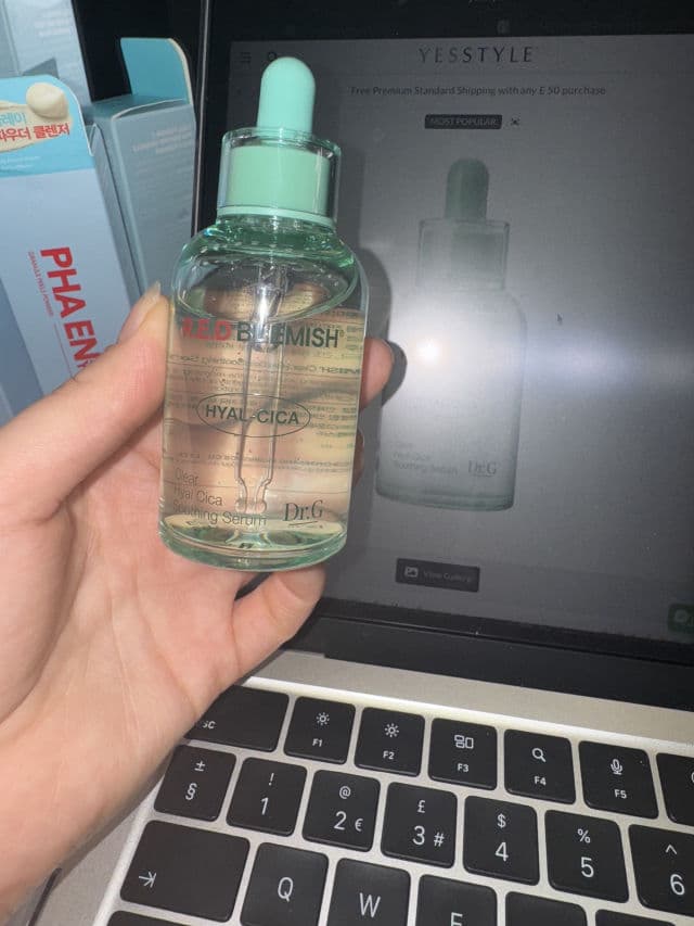 DR.G Red Blemish Clear Hyal Cica Soothing Serum review photo by elenap1706