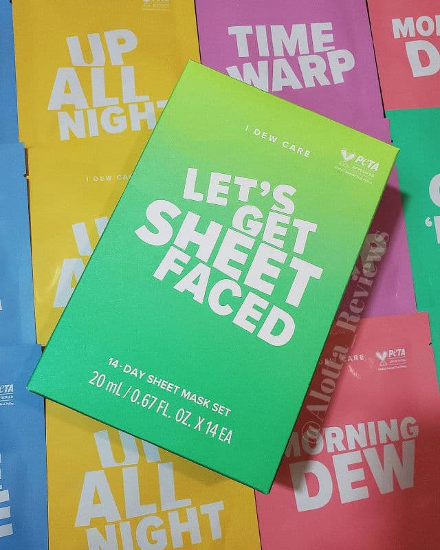 I Dew Care Let's Get Sheetfaced - Unwind review photo by AlottaxReviews