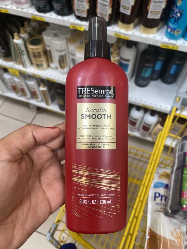 TRESemme Keratin Smooth Heat Protect Spray review photo by Diomatips 
