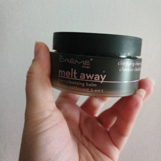 The Creme Shop Melt Away 3-in-1 Cleansing Balm Clarifying Charcoal review photo by TapIntoThis1