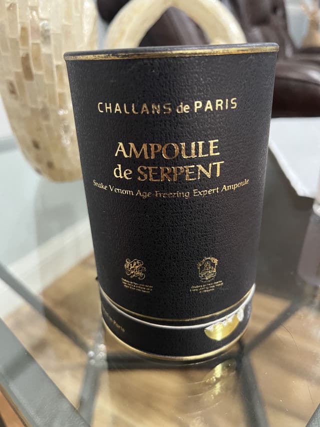 Challans de Paris Ampoule de Serpent (Freshly-Activated Peptide Serum with SYN-AKE) review photo by nileve80