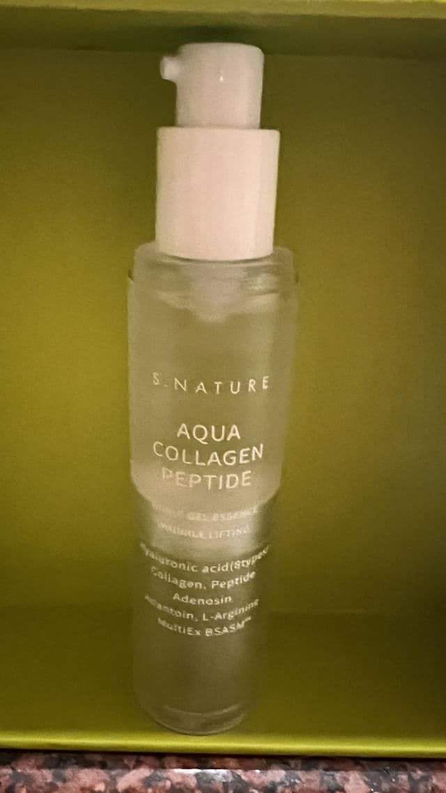 S.NATURE Aqua Collagen Peptide Triple Gel Essence review photo by Msheikha