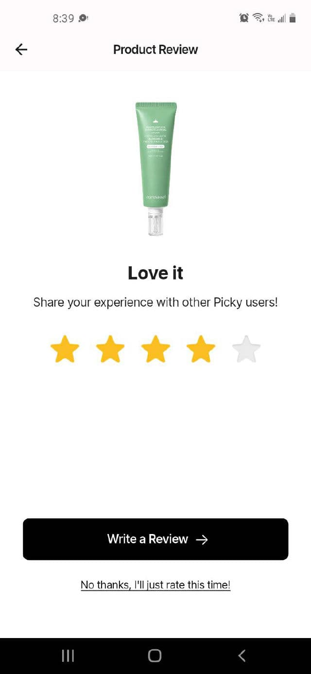 Caraseoul Heartleaf Cica Barrier Calming Cream review photo by Eb