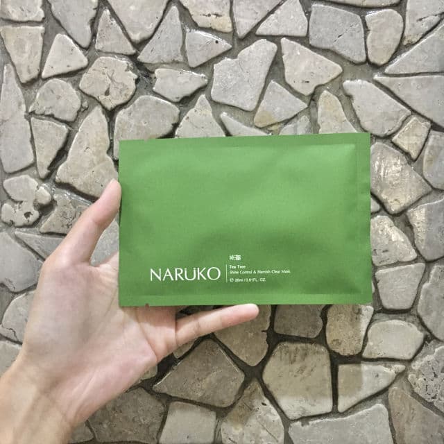 Naruko Tea Tree Shine Control & Blemish Clear Mask review photo by caecilialaras