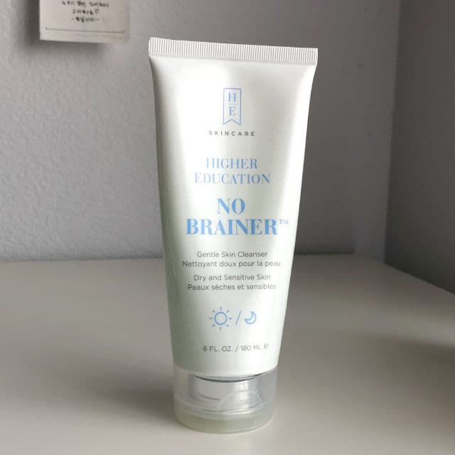 Higher Education No Brainer Gentle Facial Cleanser review photo by caffeinelixir