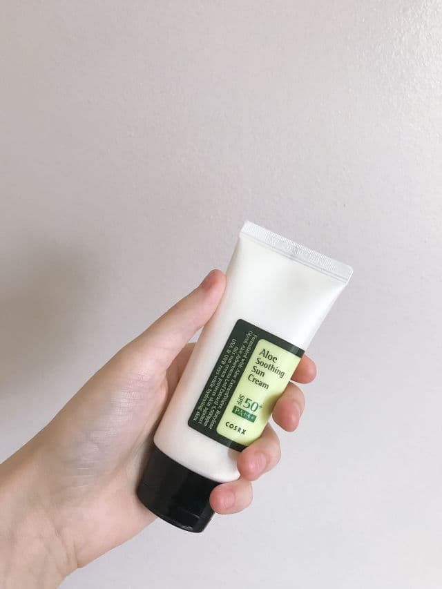 COSRX Aloe Soothing Sun Cream SPF50+ PA+++ review photo by francisfrvr