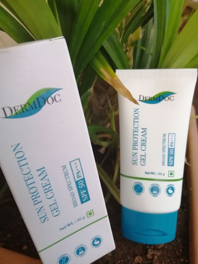 DermDoc Sun Protection Gel Cream SPF 30 PA+++ review photo by callistataylor
