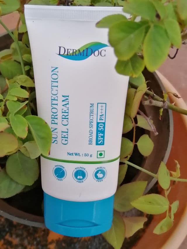 DermDoc Sun Protection Gel Cream SPF 30 PA+++ review photo by callistataylor