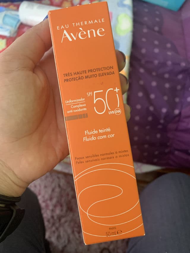 Avene Tinted Fluid SPF 50+ review photo by cams99