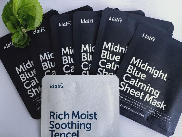 Midnight Blue Calming Sheet Mask product review