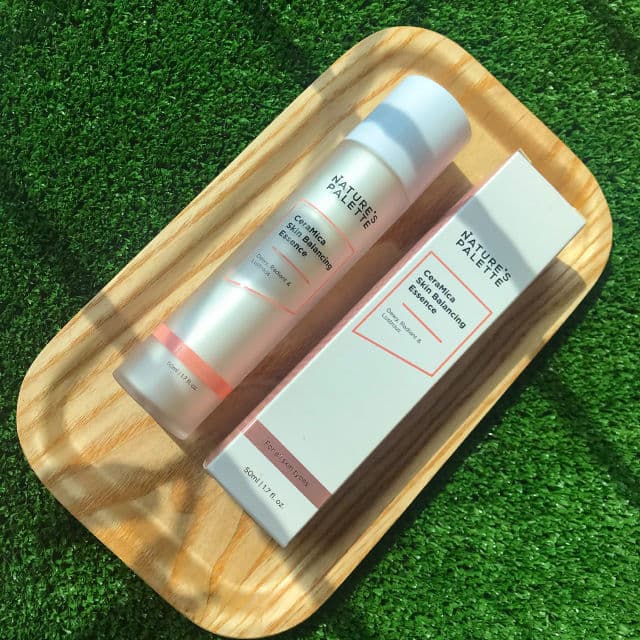 Nature's Palette CeraMica Skin Balancing Essence review photo by caramelskindiary