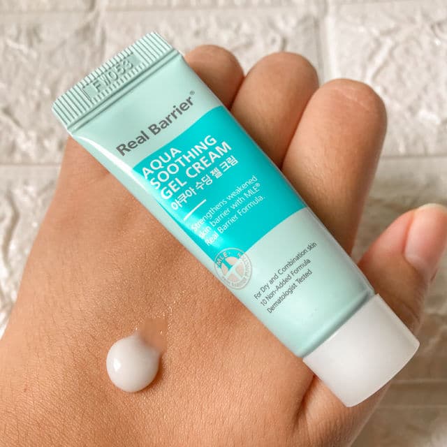 Real Barrier Aqua Soothing Cream review photo by caramelskindiary